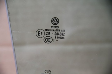 SKLO (OKNO) DVEŘE PRAVÝ PŘEDNÍ VW BEETLE 5C5845202 2022