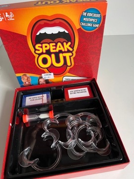 Gra angielska SPEAK OUT kompletna połowa kart nowa HASBRO