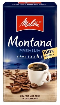 Niemiecka kawa Melitta Montana mielona 500g