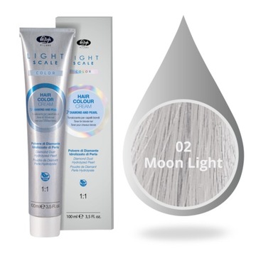 Lisap Light Scale Toner do włosów Popiel 02 100ml