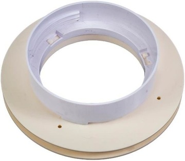 Adaptor do otworu w ścianie z końcówką rury Fral