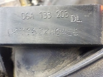 A3 8P GOLF LEON 1.6 8V 08R 102KM BSE KOLEKTOR SACÍ/ZBĚRNÉ 06A133206BD 06A133203DZ