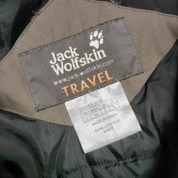 JACK WOLFSKIN Travel Kurtka Techniczna Męska Logowana r. L