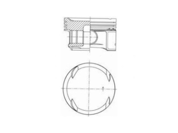 KOLBENSCHMIDT 41725600 PÍST