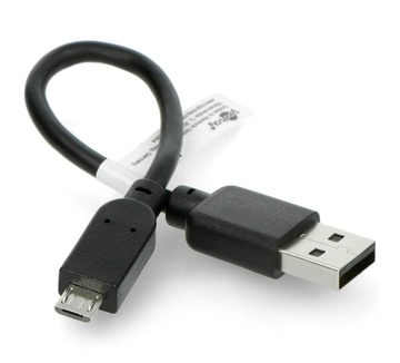 Кабель Micro USB B — USB A 2.0 БЫСТРО 0,15 м 15 см
