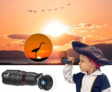 Увеличительная приставка для телефона со штативом + различные линзы, набор