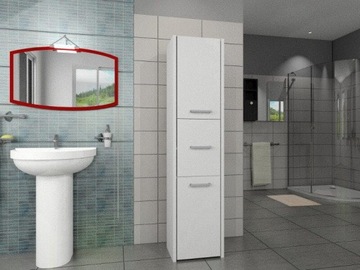 ПОЛКА ДЛЯ ШКАФА ДЛЯ ВАННОЙ S43 БЕЛЫЙ ТОП