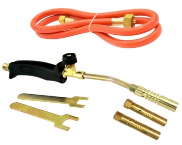 ГАЗОВАЯ КРОВЕЛЬНАЯ ГОРЕЛКА ДЛЯ ПАЙКИ, 3 НАСАДКИ