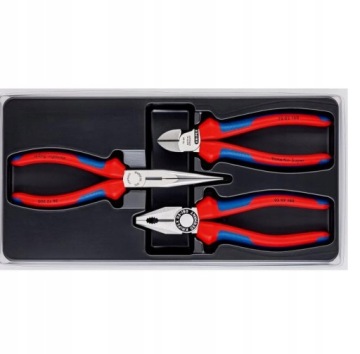 KNIPEX 00 20 11 набор слесарных клещей 3 штуки Новая модель KNIPEXTEND