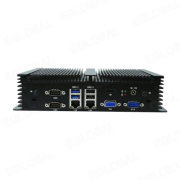 Безвентиляторный промышленный компьютер COM GPIO LAN VGA