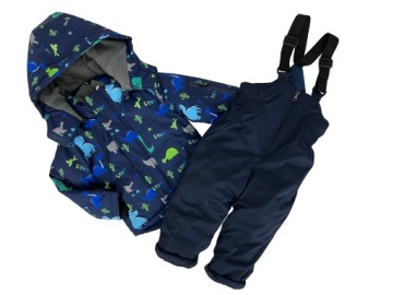 KOMBINEZON CHŁOPIĘCY 2-cz. ZIMA rozm. 104