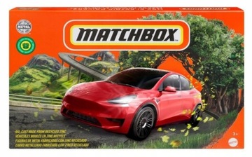 Matchbox 12 Samochodów Elektrycznych MBX 12-pack BMW i3, Tesla, Leaf