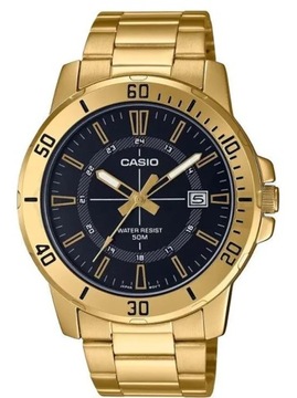 ZEGAREK MĘSKI CASIO MTP-VD01G-1CVUDF + BOX