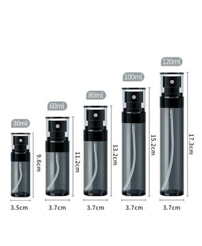 Бутылка-распылитель 30 мл 60 мл 80 мл 100 мл 120 мл Fine Mist Долив в бутылки Travel