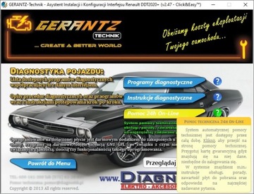 Интерфейс Renault DDT2020+ (Renolink) Dacia Nissan