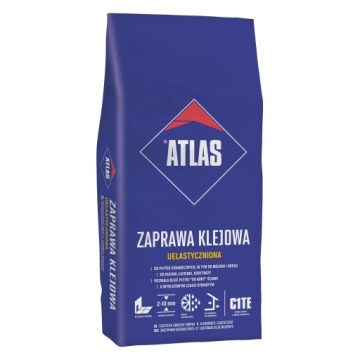 MORTAR FLEXIBLE Universal Adhesive Atlas 10kg