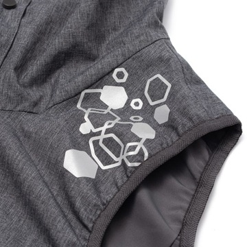 Тренировочный жилет Hurtta Training Vest Eco Blackberry, графитовый XL