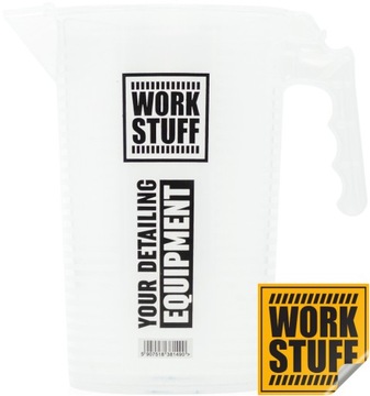 WORK STUFF MEASURING CUP 1l KUBEK Z NADRUKOWANĄ MIARKĄ ROZRABIANIE CHEMII