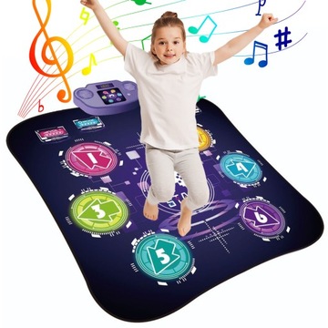 Matt Musical Dance Mat для детей играет в интерактивную игру игры