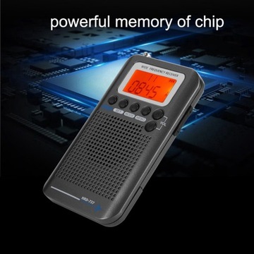 Портативный радиоприемник УКВ авиационного диапазона