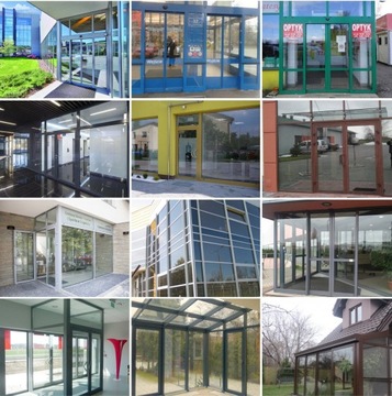 Drzwi przeciwpożarowe na wymiar ALUMINIOWE ppoż EI30 EI60 100cm x 200cm