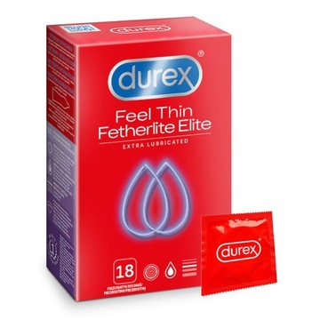 Durex Fetherlite Elite Prezerwatywy 18 szt.