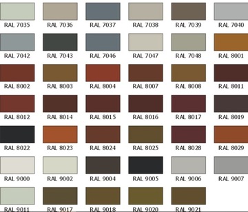 Краска для дерева OIL STAIN RAL PALETTE на льняном масле