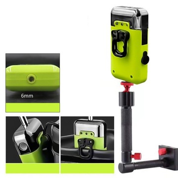 Водяной насос для рыбалки Водяной оксигенатор Аэрационный насос для рыбы Светодиодное освещение Кислород