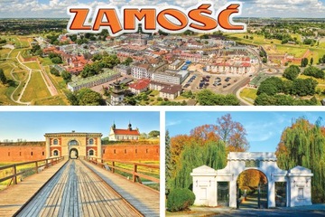 ZAMOŚĆ - MAGNESY NA LODÓWKĘ
