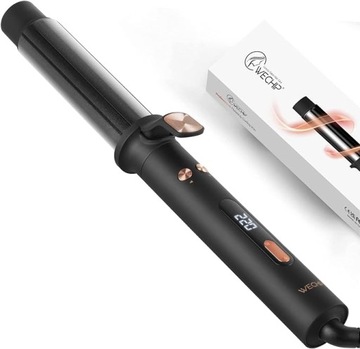Lokówka automatyczna do włosów obracanie 360°, powłoka nano-tytanowa