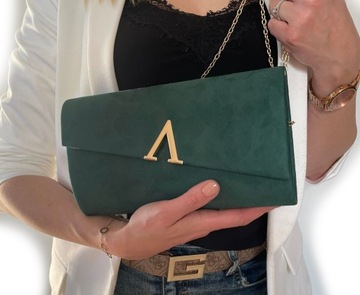 ФЕНОМЕНАЛЬНЫЙ Клатч ИЗ ЗАМШИ ФУКСИИ