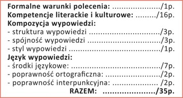 duża pieczątka szkolna szkoła punkty ocena