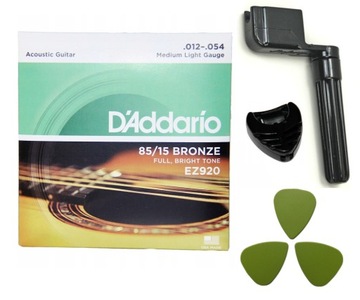 Struny do gitary akustycznej D'Addario EZ920 12-54