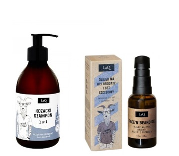 LAQ KOZIOŁ ZESTAW SZAMPON 300ml + OLEJEK 30ml