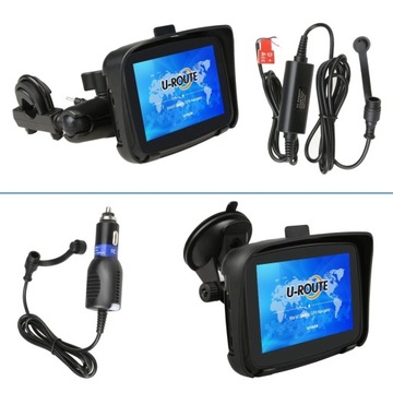 NAWIGACJA MOTOCYKLOWA UROUTE ANDROID TMC ONLINE