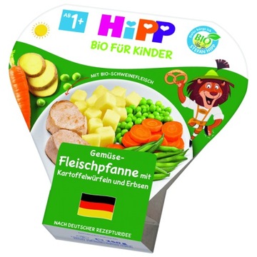 HIPP Jarzynki ziemniaki i schab 250G