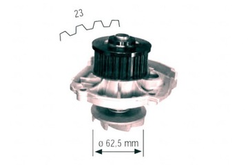 AIRTEX ČERPADLO VODY FIAT PUNTO II 1.2I 16V STILO 1.2