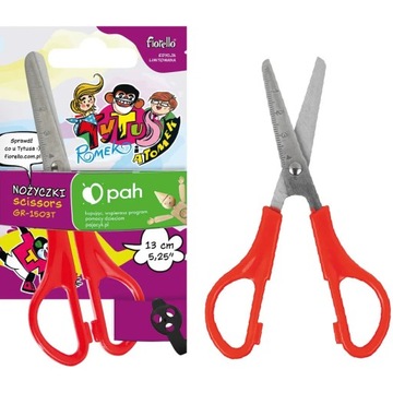 ШКОЛЬНЫЕ НОЖНИЦЫ 13см Tytus, Romek и A'Tomek FIORELLO
