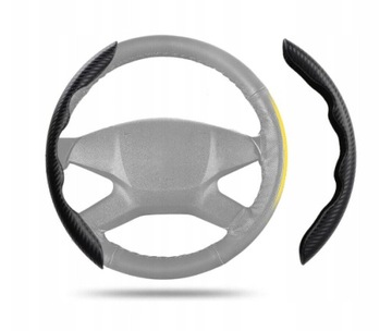 КРЫШКА РУЛЕВОГО КОЛЕСА CARBON SPORT COVER, ЧЕРНАЯ