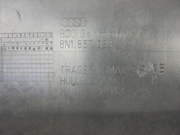 AUDI TT I 8N КОКПИТ ПРИБОРНАЯ ПАНЕЛЬ 8N1857033