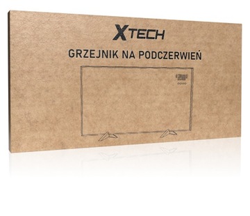 PANEL GRZEWCZY Z KRYSZTAŁU WĘGLOWEGO GRZEJNIK PODCZERWIEŃ WIFI 770W XTECH