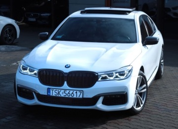 BMW Seria 7 G11-G12 Sedan 750i 450KM 2018 BMW 750LXi M-Pakiet Wentyle Dociąg AMasaż HUD Solar Wydech M 4xKlima Alpine, zdjęcie 38