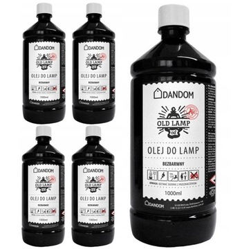 МАСЛО для керосиновых ламп и свечей 5х1л.