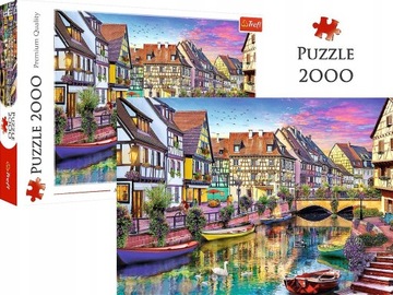 ART Puzzle ORYGINALNE Trefl 2000 Elementów- Colmar