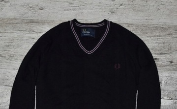 121 # FRED PERRY # MĘSKI SWETER MERINO PREMIUM M