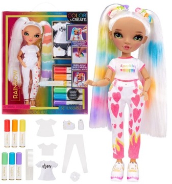 Lalka Color Create do stylizacji Rainbow High