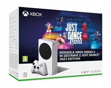 RATY 0 Konsola Xbox Series S 512GB + Just Dance 23