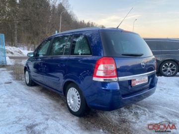Opel Zafira B 1.8 ECOTEC 140KM 2008 Opel Zafira 1.8 Benz. 7 osobowy szklane dachy xenon lesny zadbany polecam, zdjęcie 11
