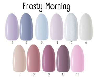 CLARESA LAKIER HYBRYDOWY KOLEKCJA FROSTY MORNING WYBÓR KOLORU