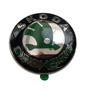 ZNACZEK SKODA PRZÓD ORYGINAŁ FABIA OCTAVIA RAPID